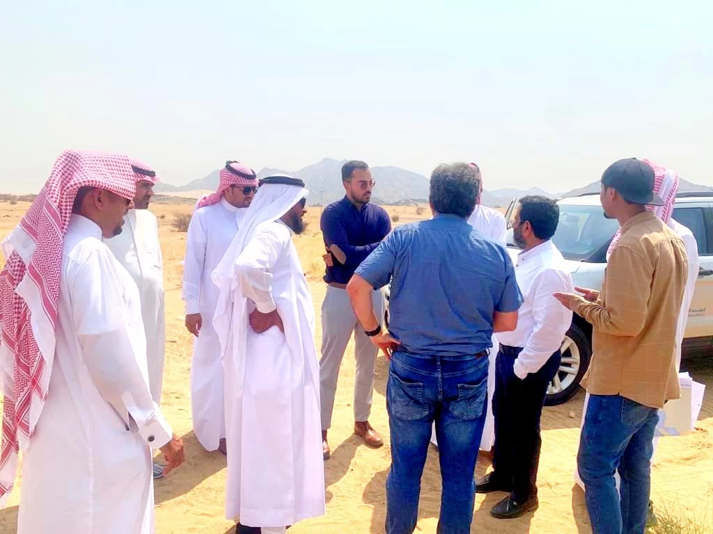 ​​​​​​تنفيذ تجربة استخدام المياه منخفضة الملوحة في الزراعة بمحافظة الليث