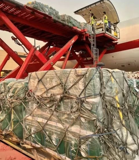 مغادرة الطائرة الإغاثية السعودية الثالثة إلى ليبيا لمساعدة المتضررين من الفيضانات