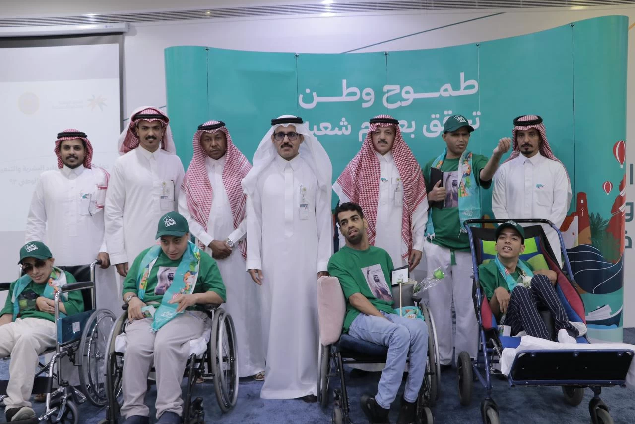 الموارد البشرية بمنطقة تبوك تحتفل بذكرى اليوم الوطني 93 