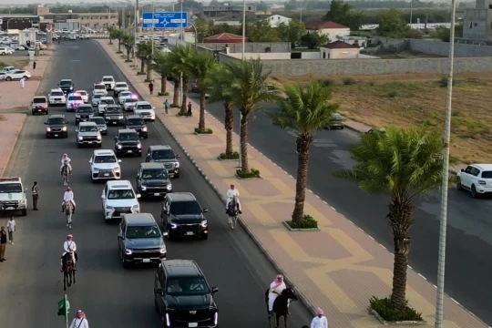 فرسان ” أبوعريش ” تستقبل سمو أمير جازان بمحافظة أبوعريش