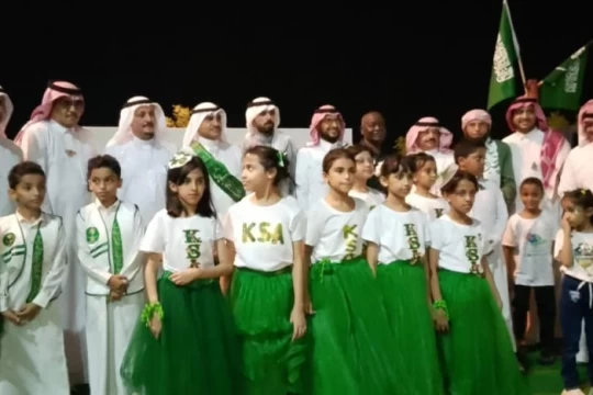 بر المسارحة ورائدات تحتفل باليوم الوطني السعودي 93
