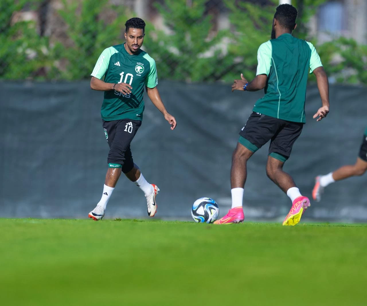 الأخضر ينهي استعداده لمواجهة نيجيريا الودية.