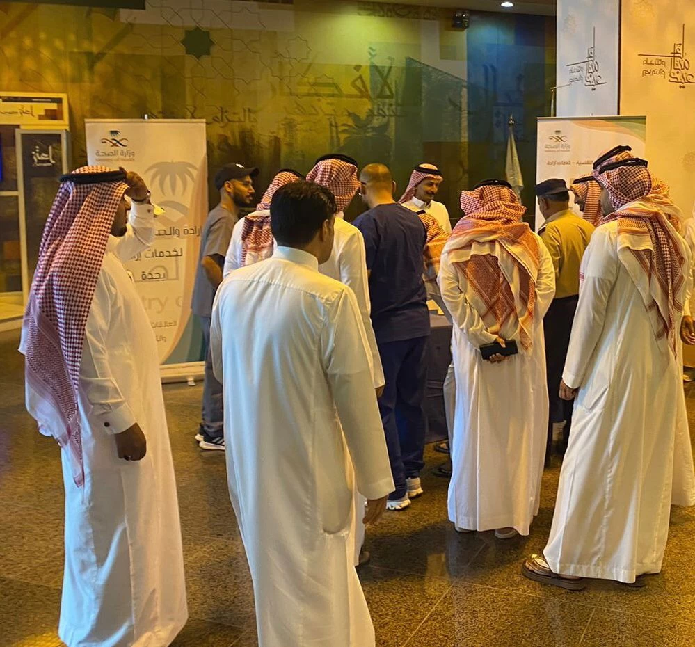 (إرادة جدة) تنشر الوعي الصحي ب(3) فعاليات متنوعة