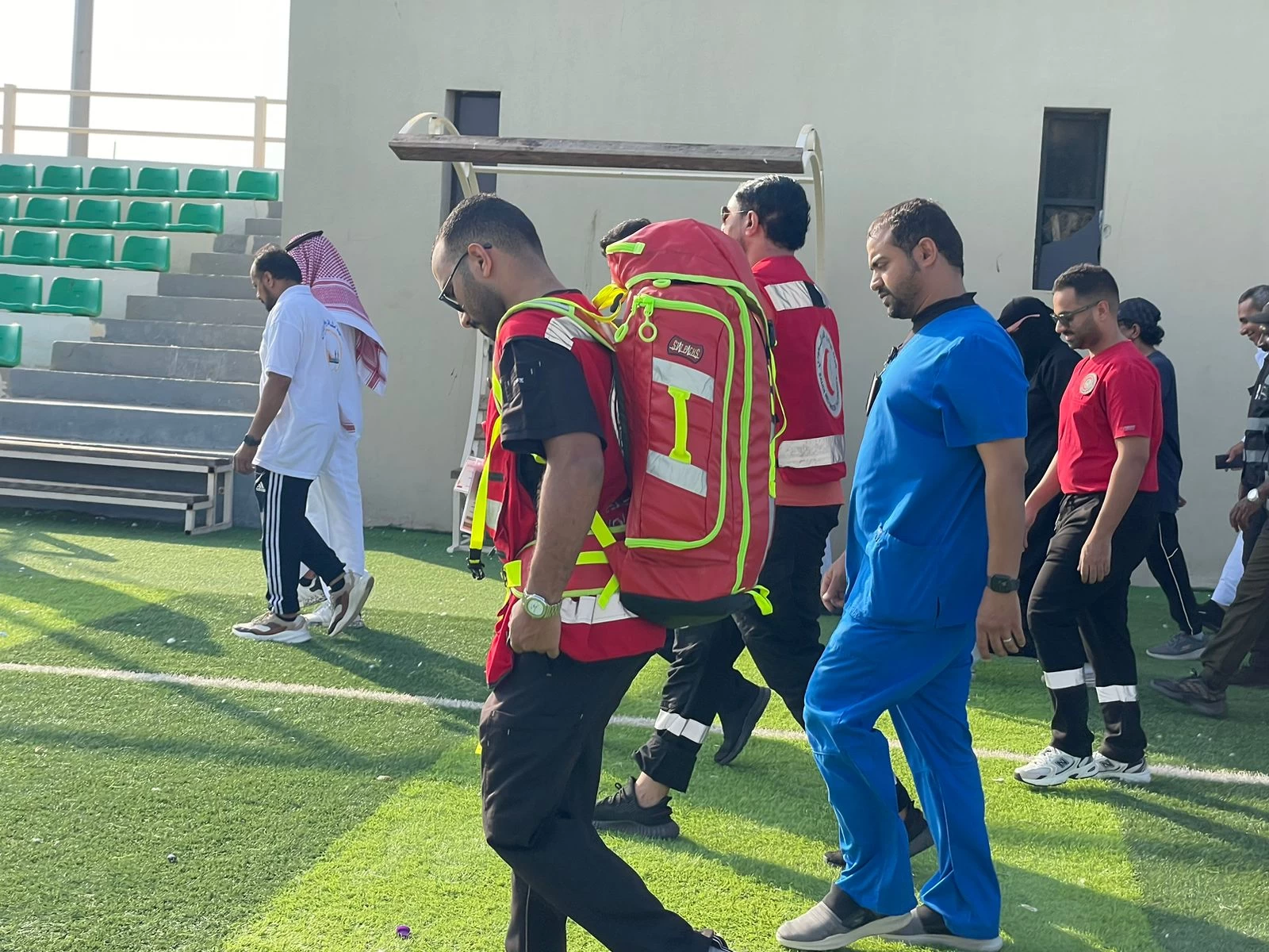 " البجوي" يدشن فعاليات اليوم العالمي للمشي بمحافظة صامطة