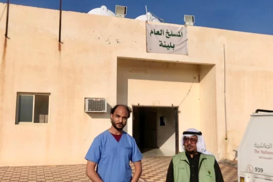نائب مدير عام فرع بيئة الشمال يقوم بزيارة تفقدية للوحدة البيطرية بلينة