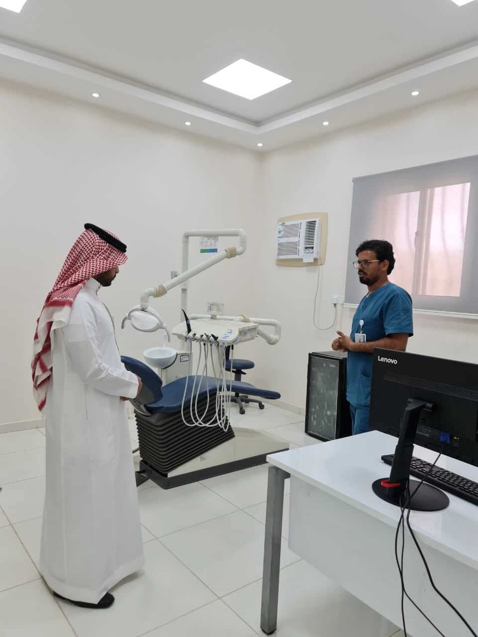 "الدوسري "يزور مركز الرعاية الصحية بقرية ختب 