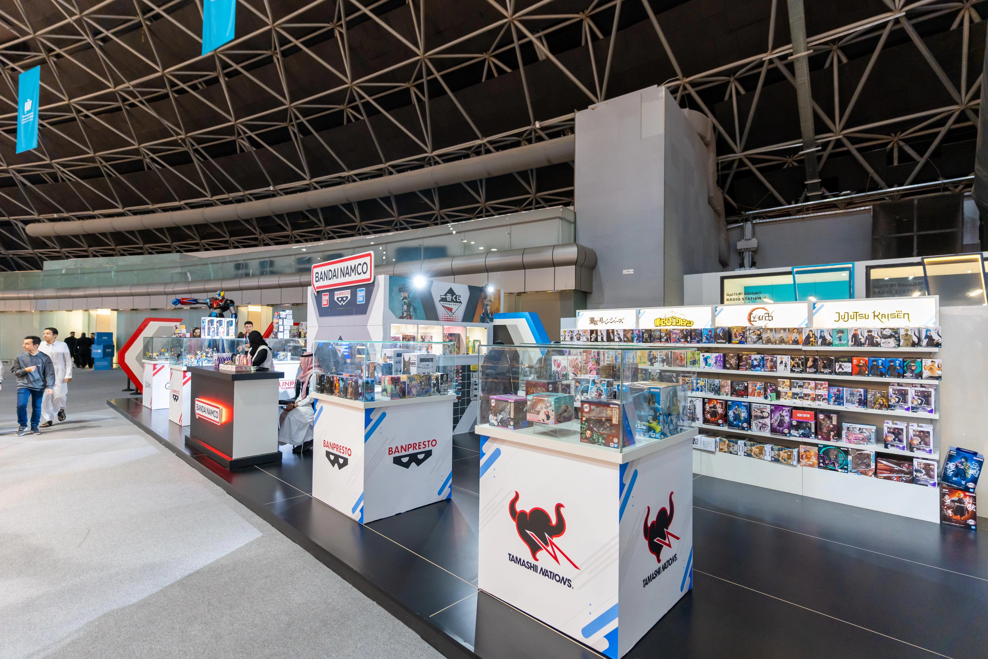 للمرة الأولى في الشرق الأوسط.. "بانداي نامكو" للألعاب شاركت بمعرض جدة للكتاب 2023