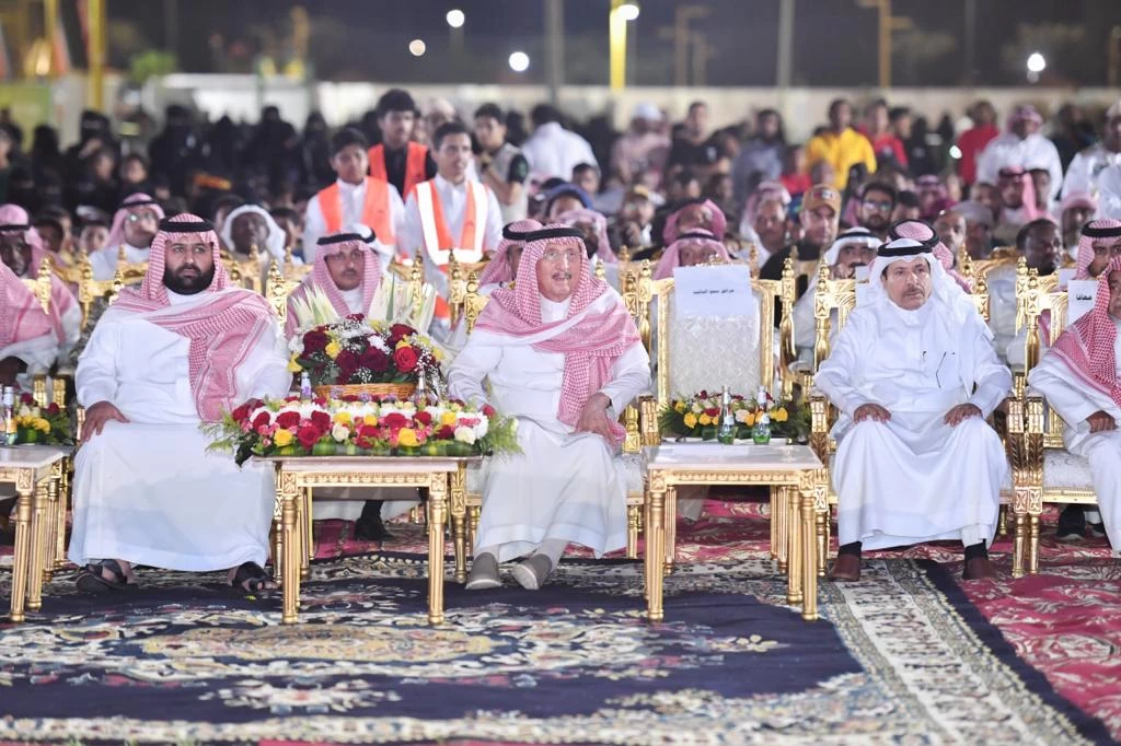 أمير منطقة جازان يشرّف الحفل الخطابي لمهرجان "عذق" بمحافظة ضمد