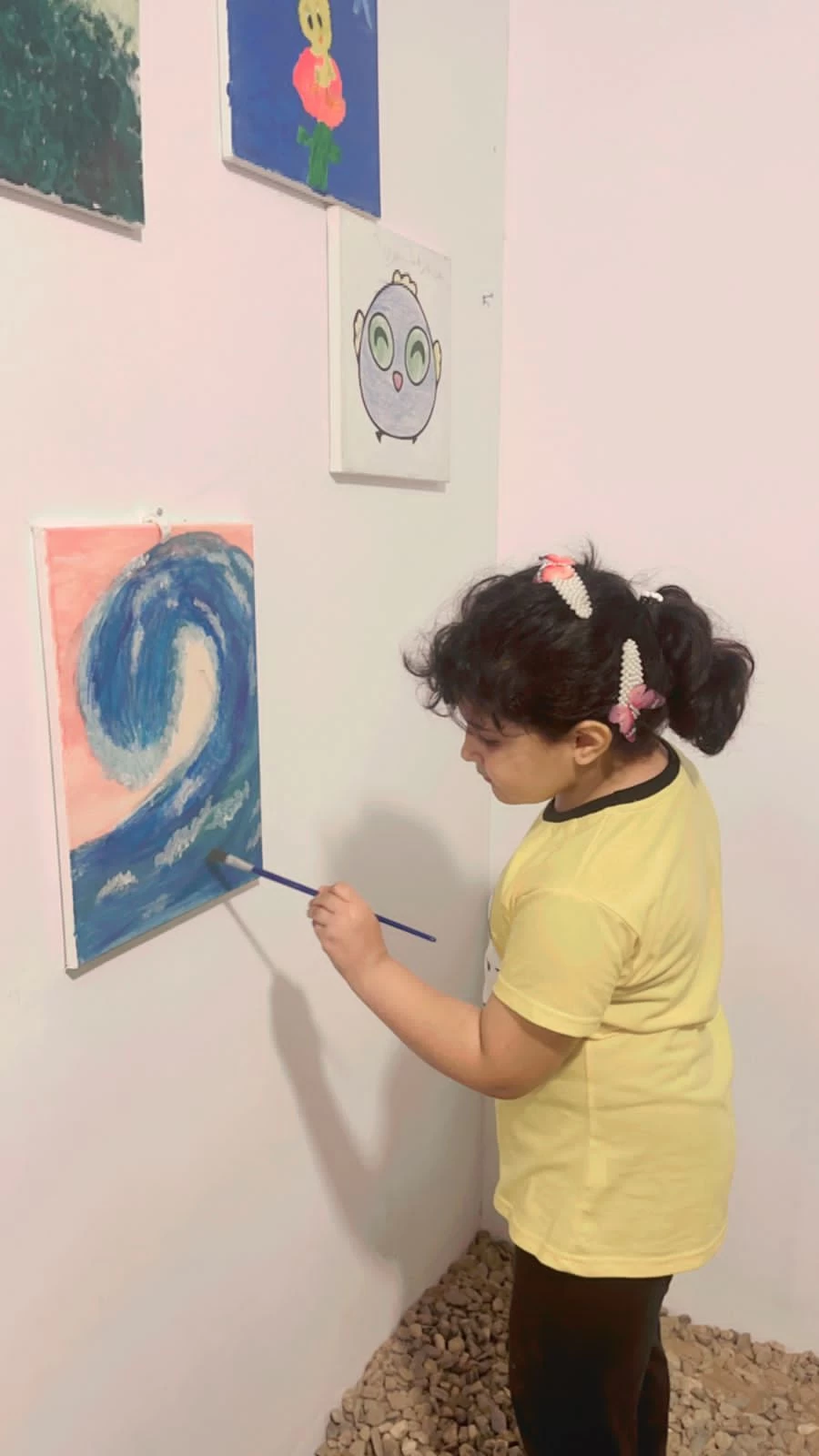 مسابقة المرسم للأطفال بواجهة عسير البحريه بالحريضة 