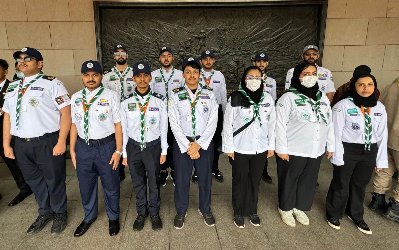 كشافة المملكة يزورون النصب التذكاري ومتحف رئيس الوزراء في الهند