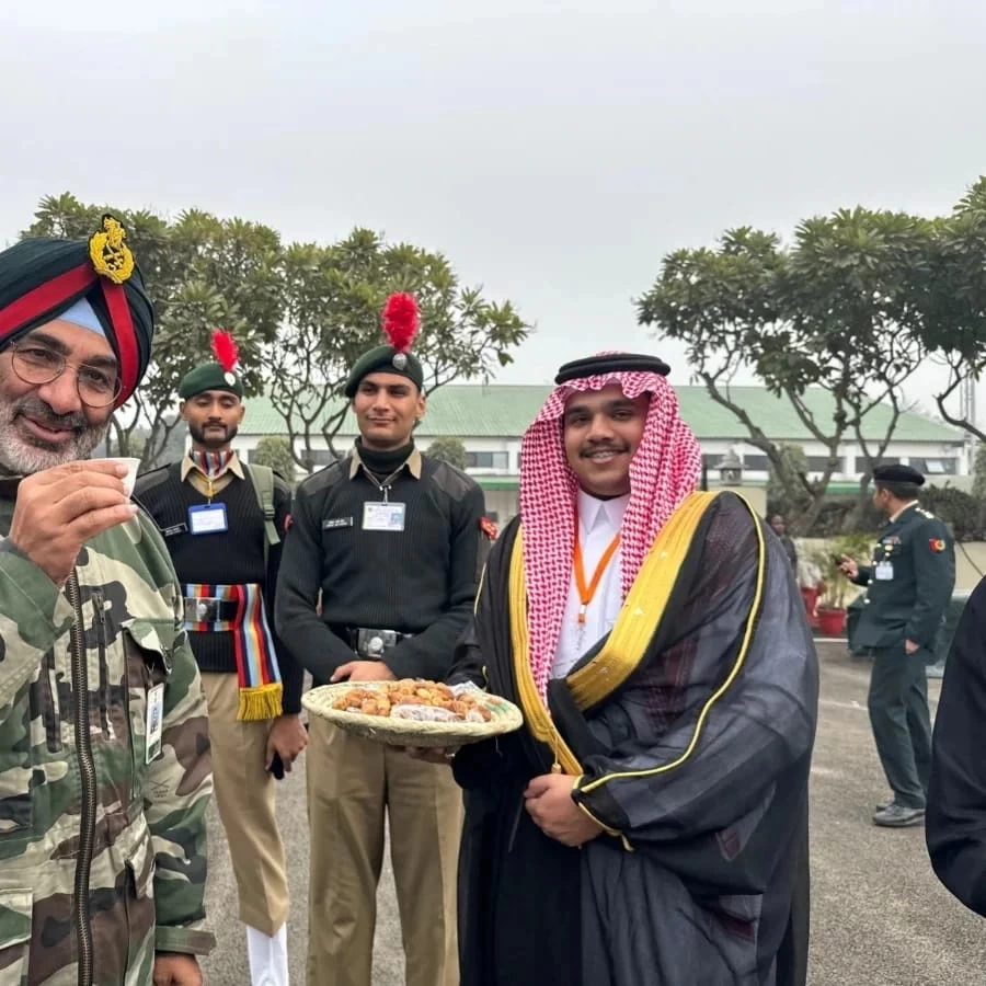 فعاليات ثقافية وشعبية سعودية بمعسكر يوم الجمهورية في الهند
