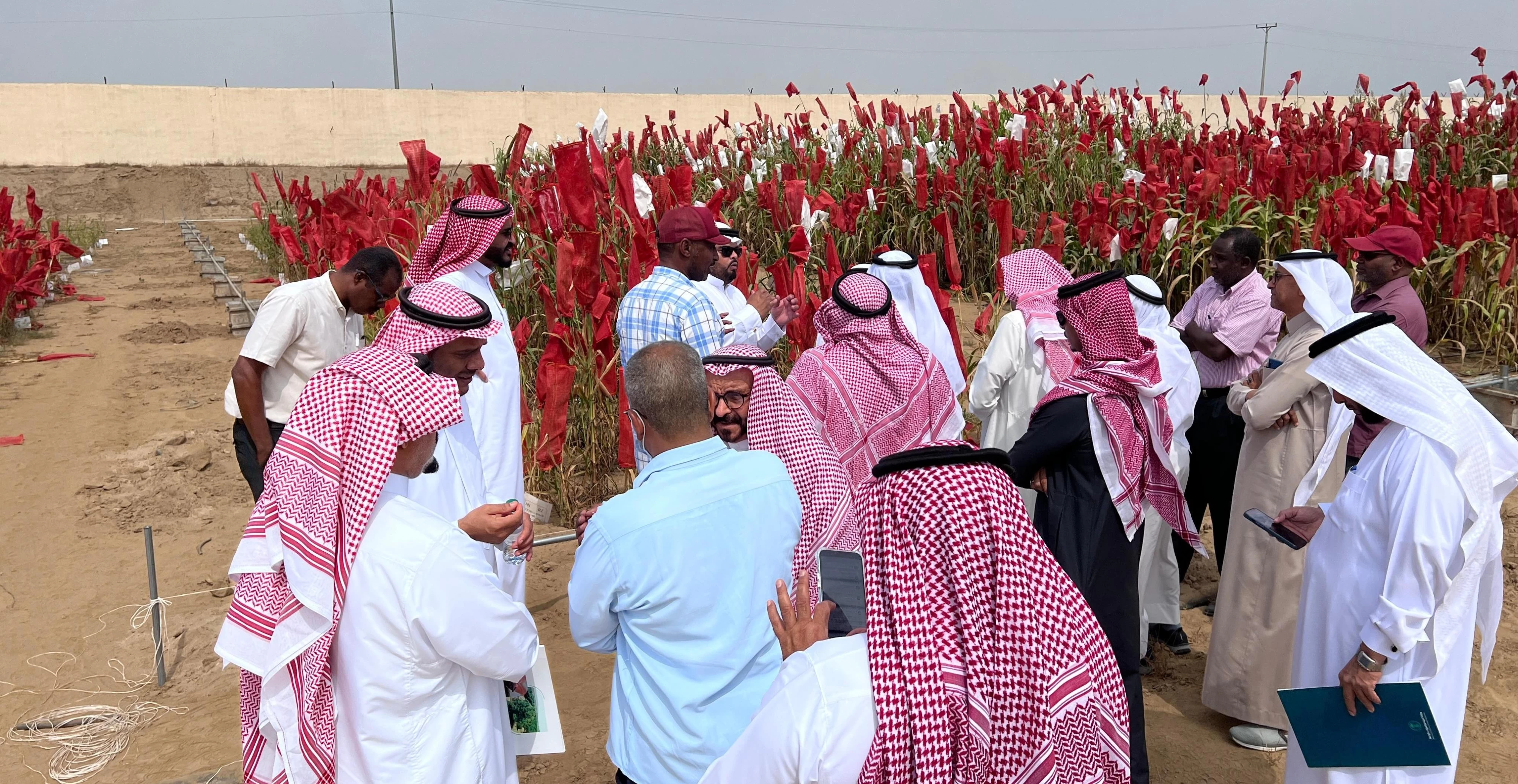 مركز الأبحاث الزراعية بمنطقة جازان يستقبل وفد أعضاء المجلس المحلي بمحافظة ابوعريش 