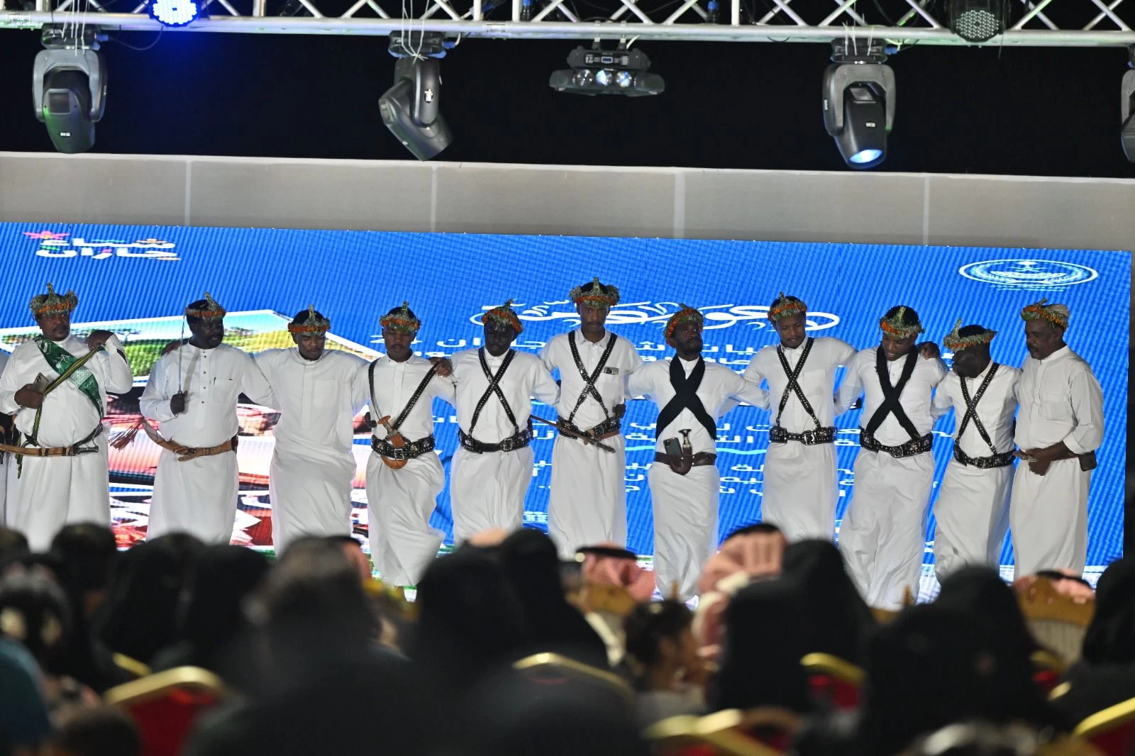 ليلة بيش الهوي من ليالي المحافظات تبهج زوار مهرجان شتاء جازان 24