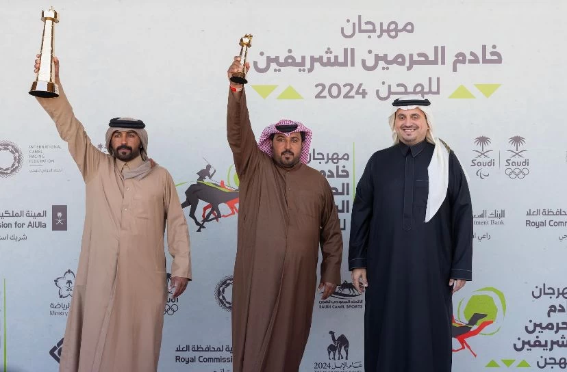 الـ"حقايق" أولى رموز مهرجان خادم الحرمين الشريفين للهجن لقطر والإمارات