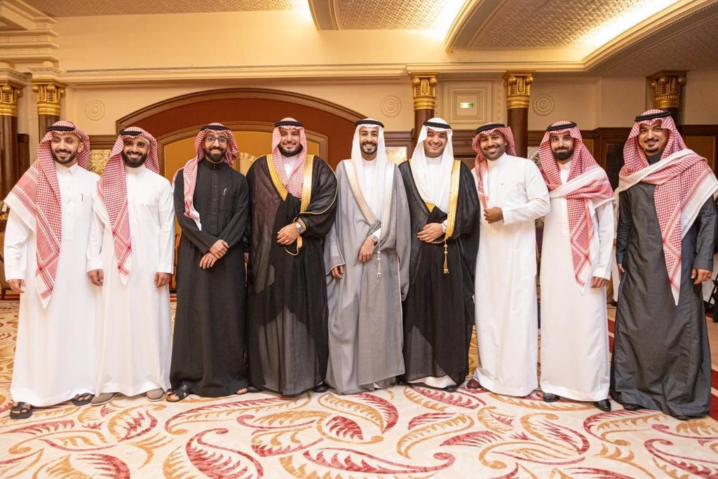 آل محجوب وآل طيب يحتفلون بعقد قران محمد وهتون. 