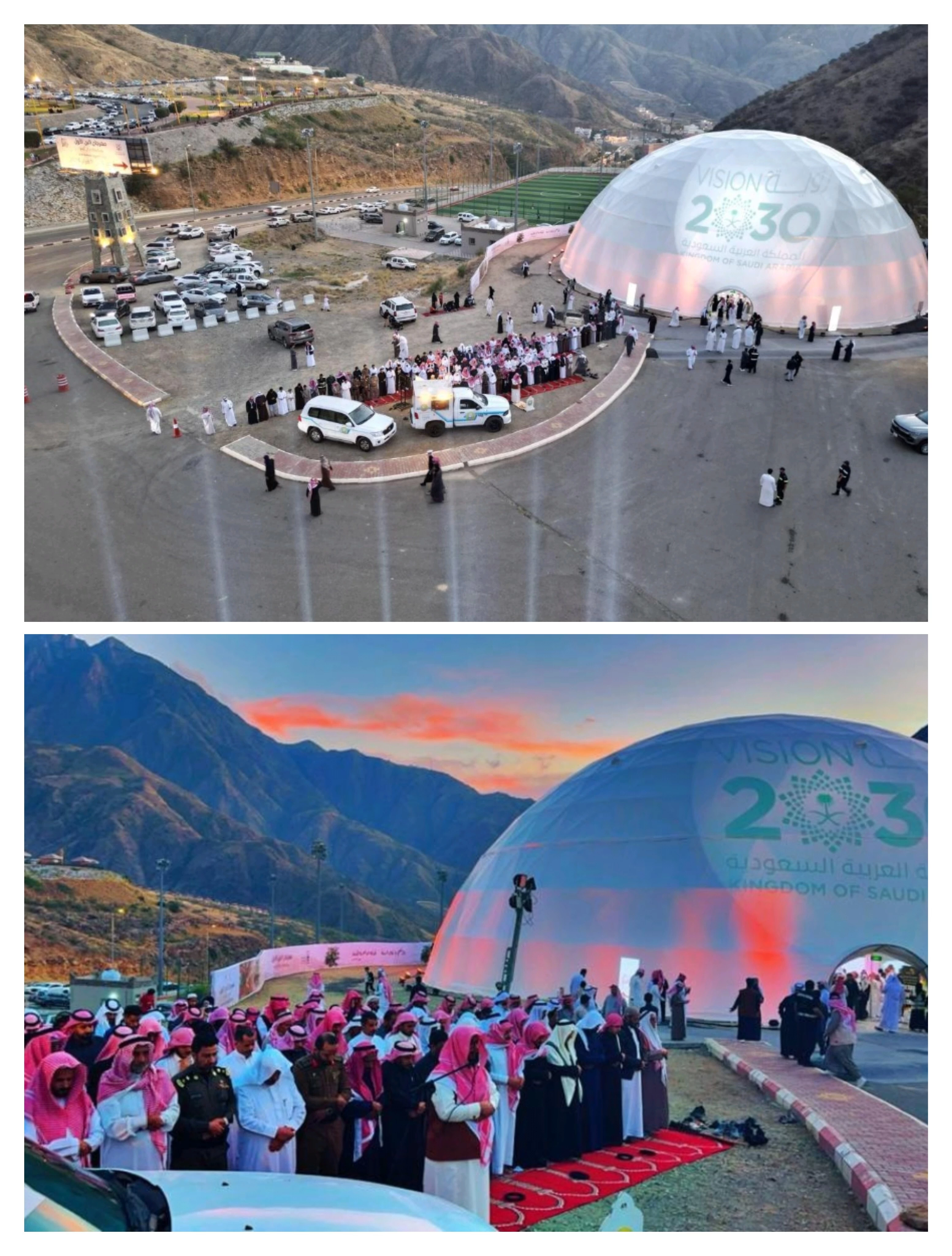 الأمر بالمعروف بمنطقة عسير يشارك بالمصلى المتنقل في مهرجان البن برجال ألمع