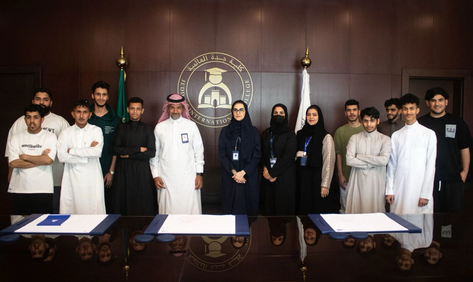 أمانة جدة تفعل المبادرات التطوعية نحو المليون بكلية جدة العالمية