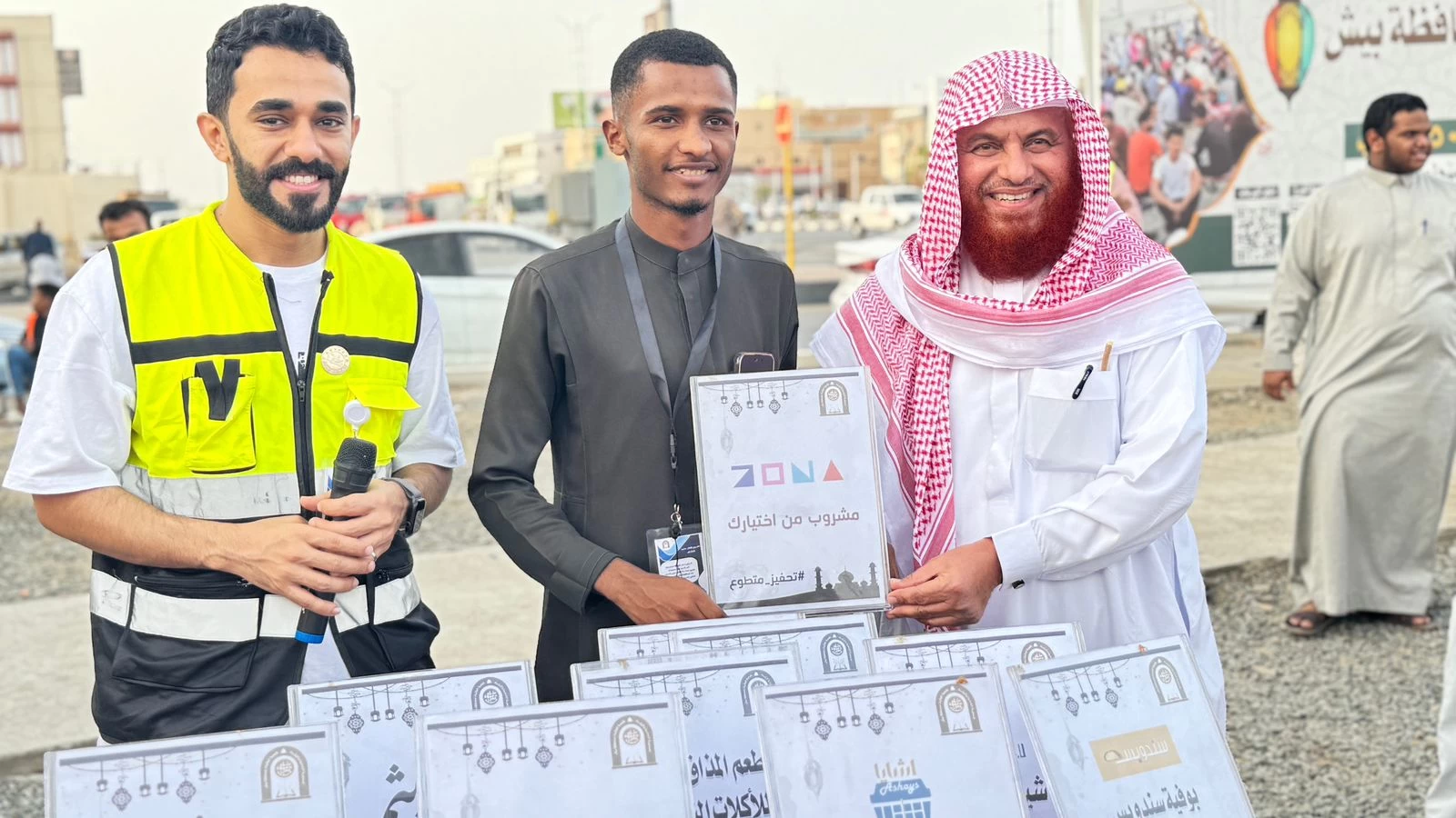  جمعية محافظة بيش وبحضور سعادة محافظ بيش تطلق مشروع افطار صائم الرابع عشر