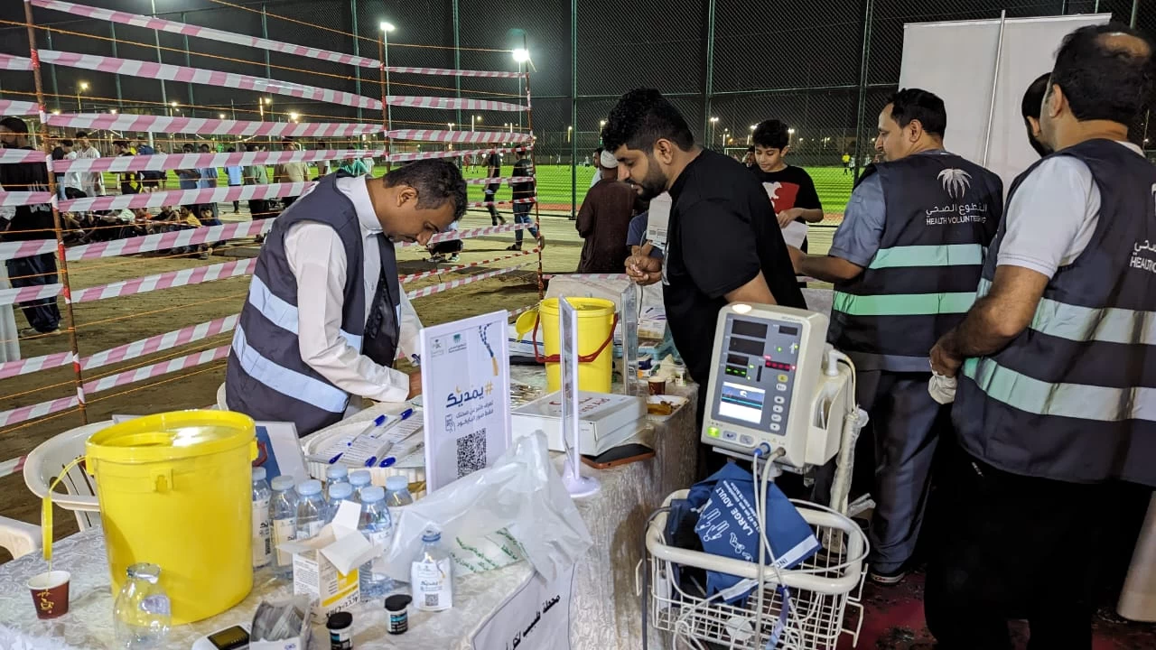 تنفيذ مبادرة توعوية صحية للفرد والمجتمع بدورة الطوال الرمضانية 