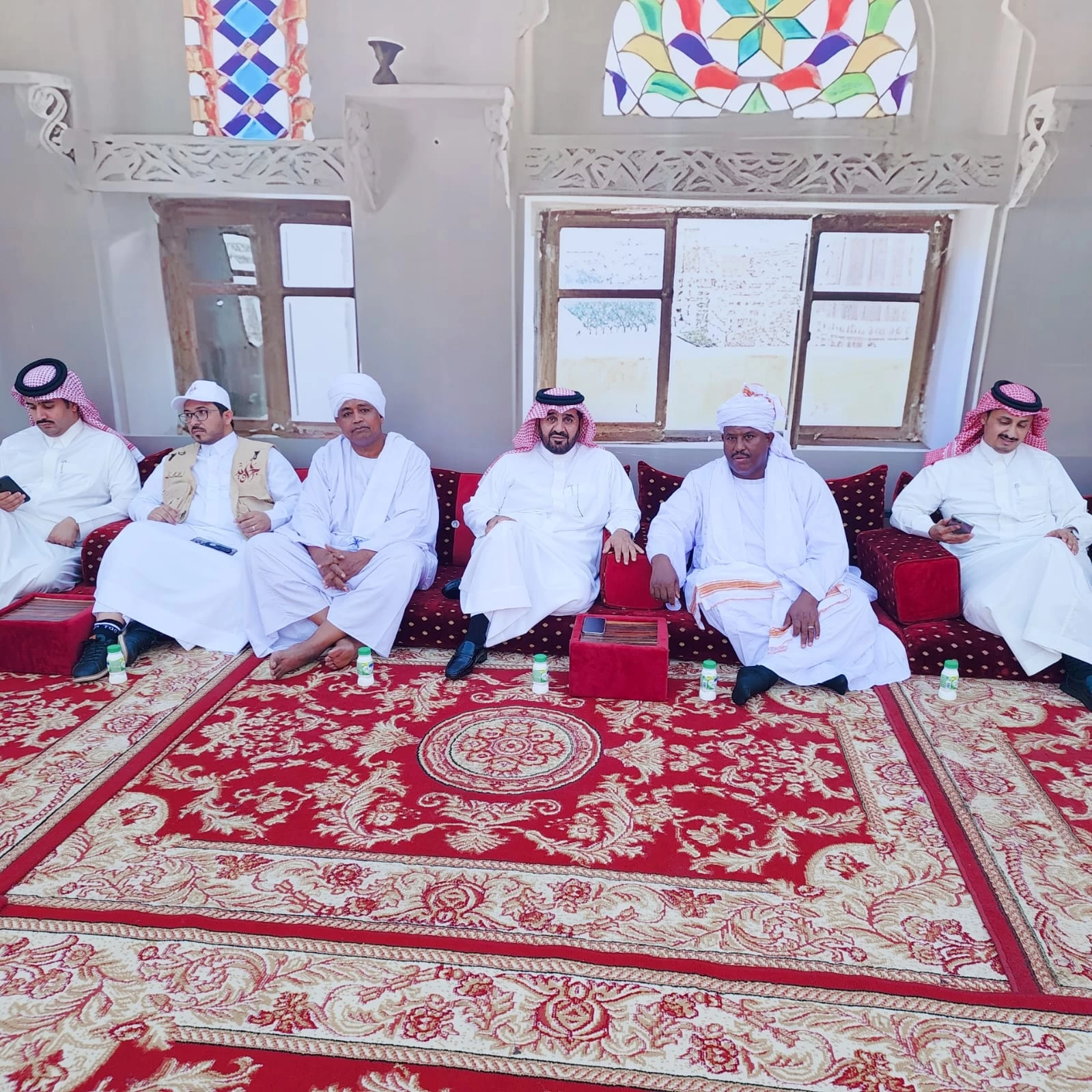 القرقاح يشارك الجالية السودانية الإفطار الجماعي