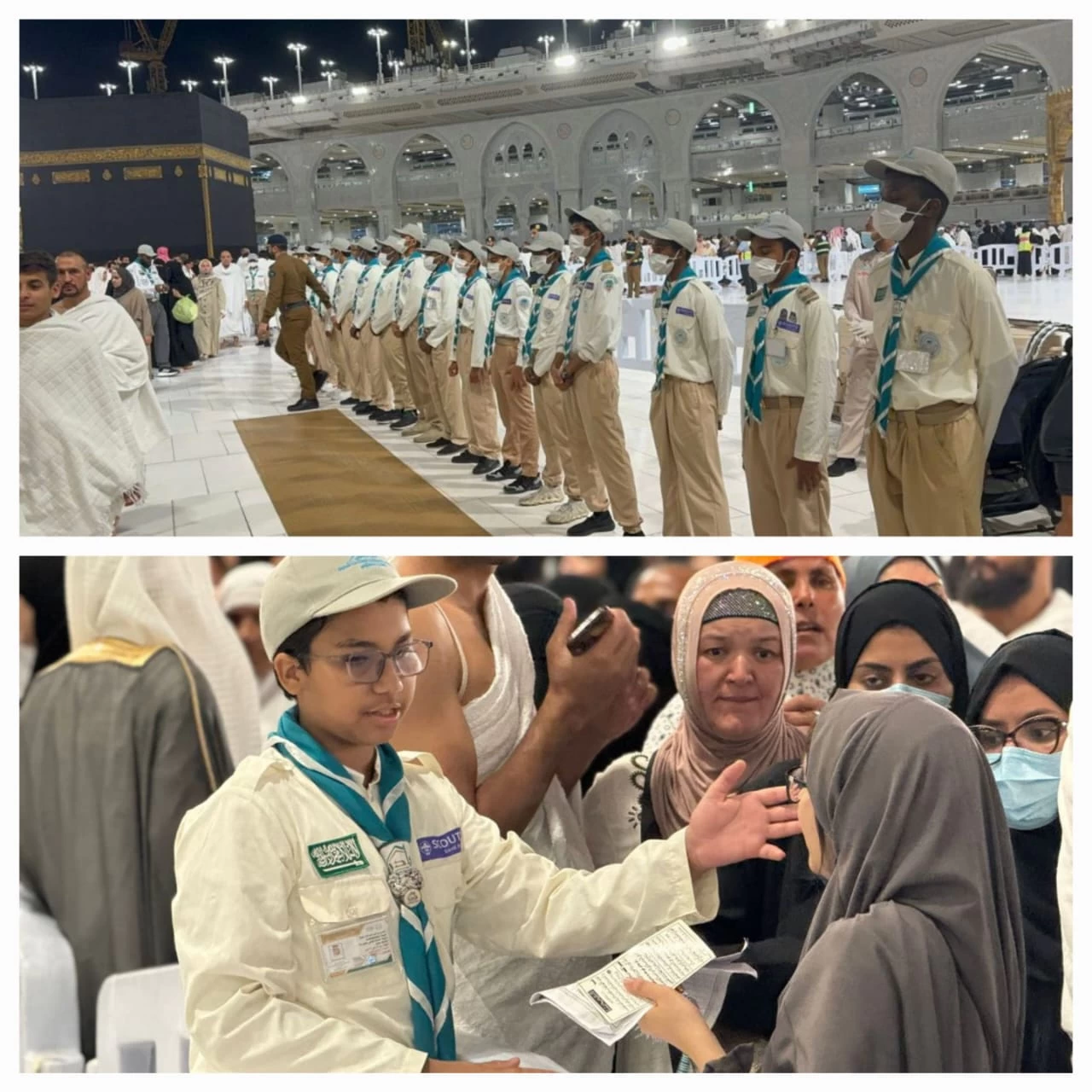 كشافة وزارة التعليم تحقق 44770 ساعة تطوعية في خدمة ضيوف بيت الله الحرام 