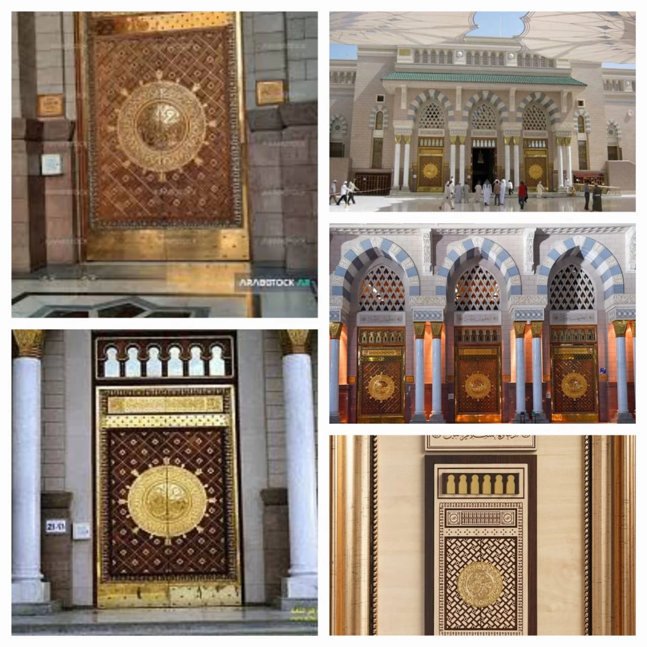 أبواب المسجد النبوي .. تصاميم مميزة تعكس حجم الرعاية والاهتمام 