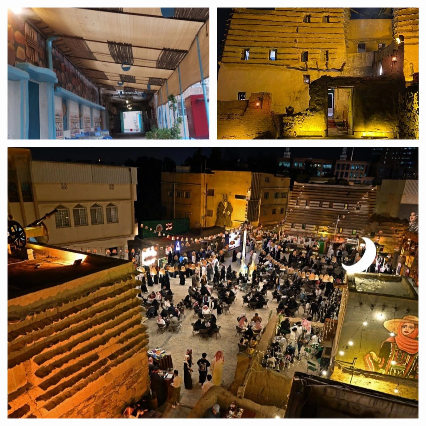 " بسطة أبها " تجذب مئات الزوار في رمضان 