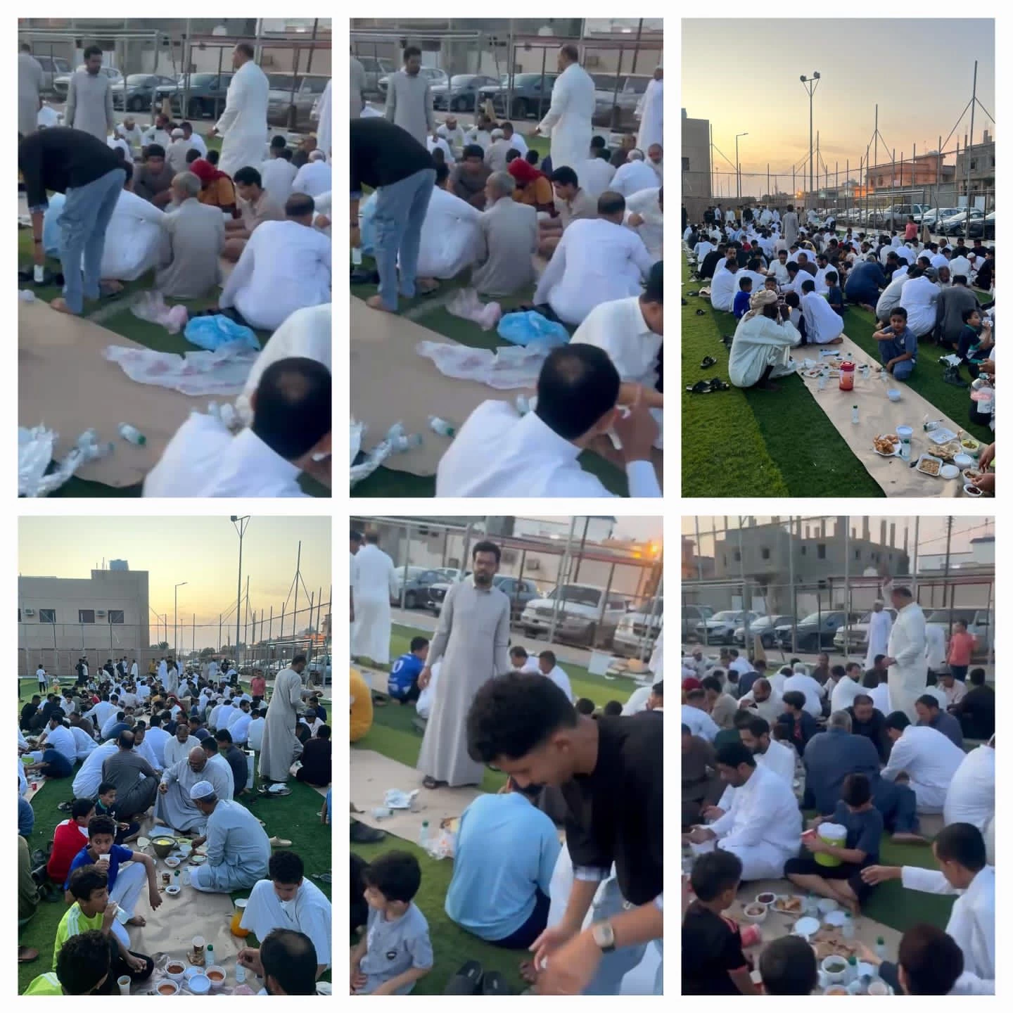 إفطار جماعي بقرية شعب الذئب