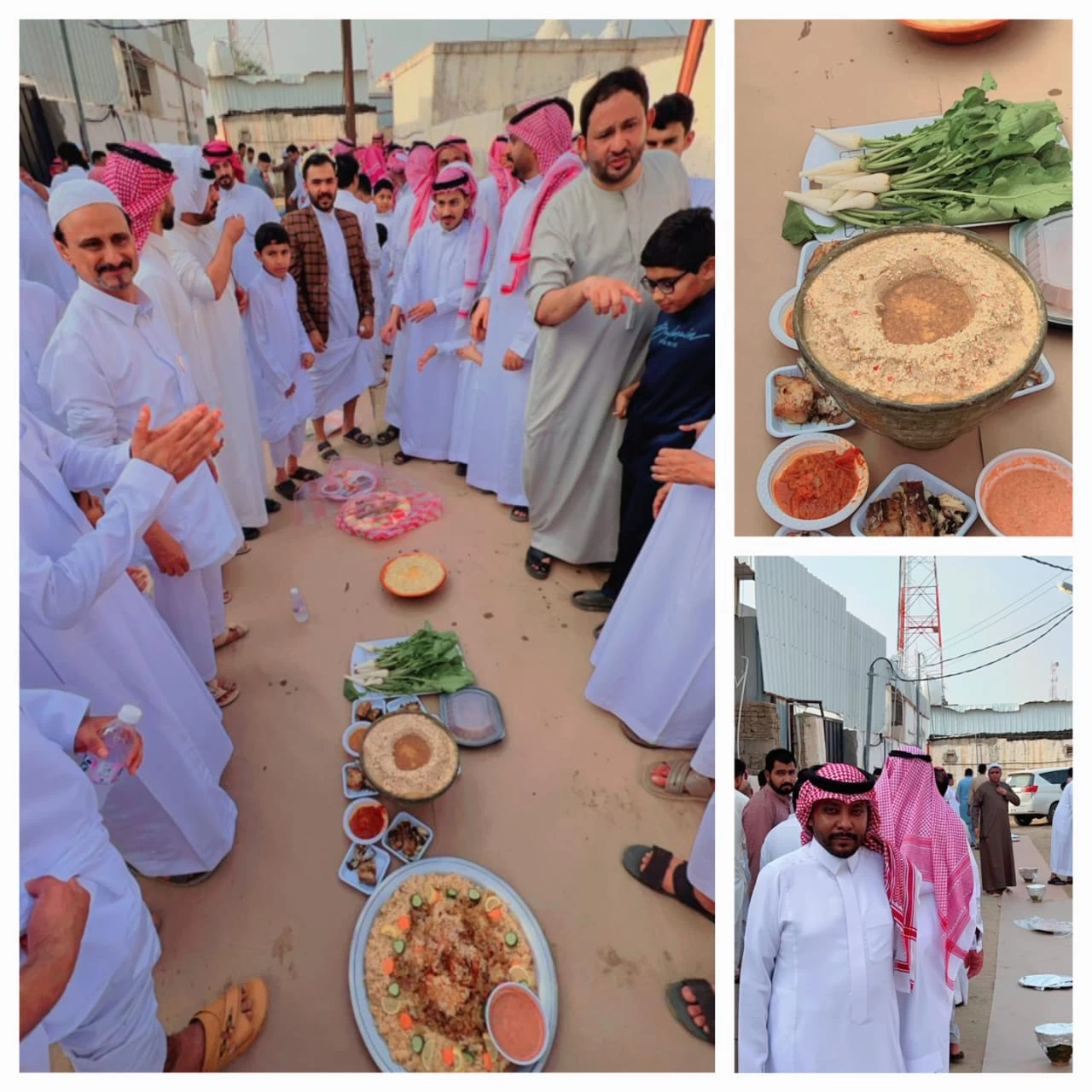 عيد الطوال الثريد والمفتوت والمرسة وفنون شعبية والعاب ومسابقات