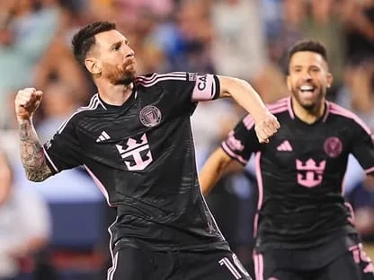 ميسي يقود إنتر ميامي للفوز على سبورتينغ كانساس في الدوري الأميركي