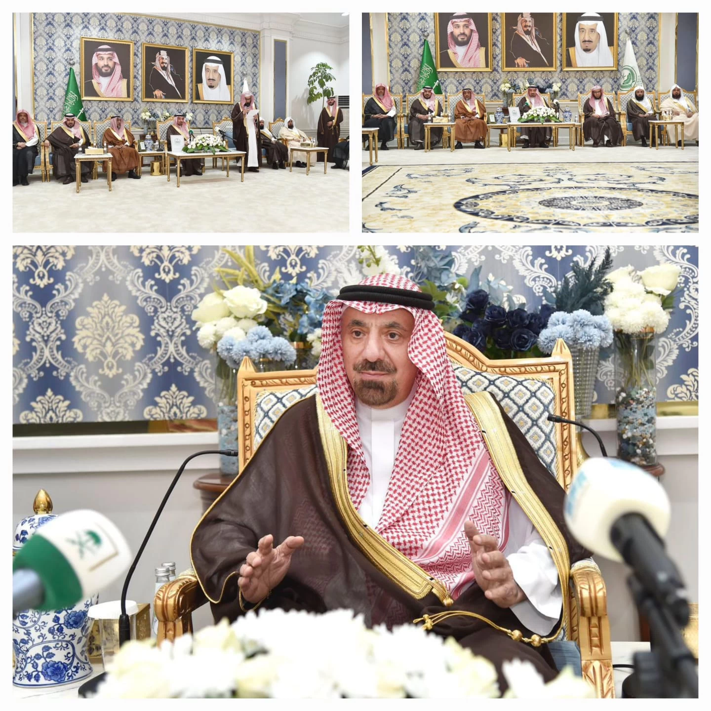 أمير نجران يستقبل رؤساء ومسؤولي ومنسوبي المحاكم الشرعية والنيابة العامة وفروع عدد من الوزارات بالمنطقة