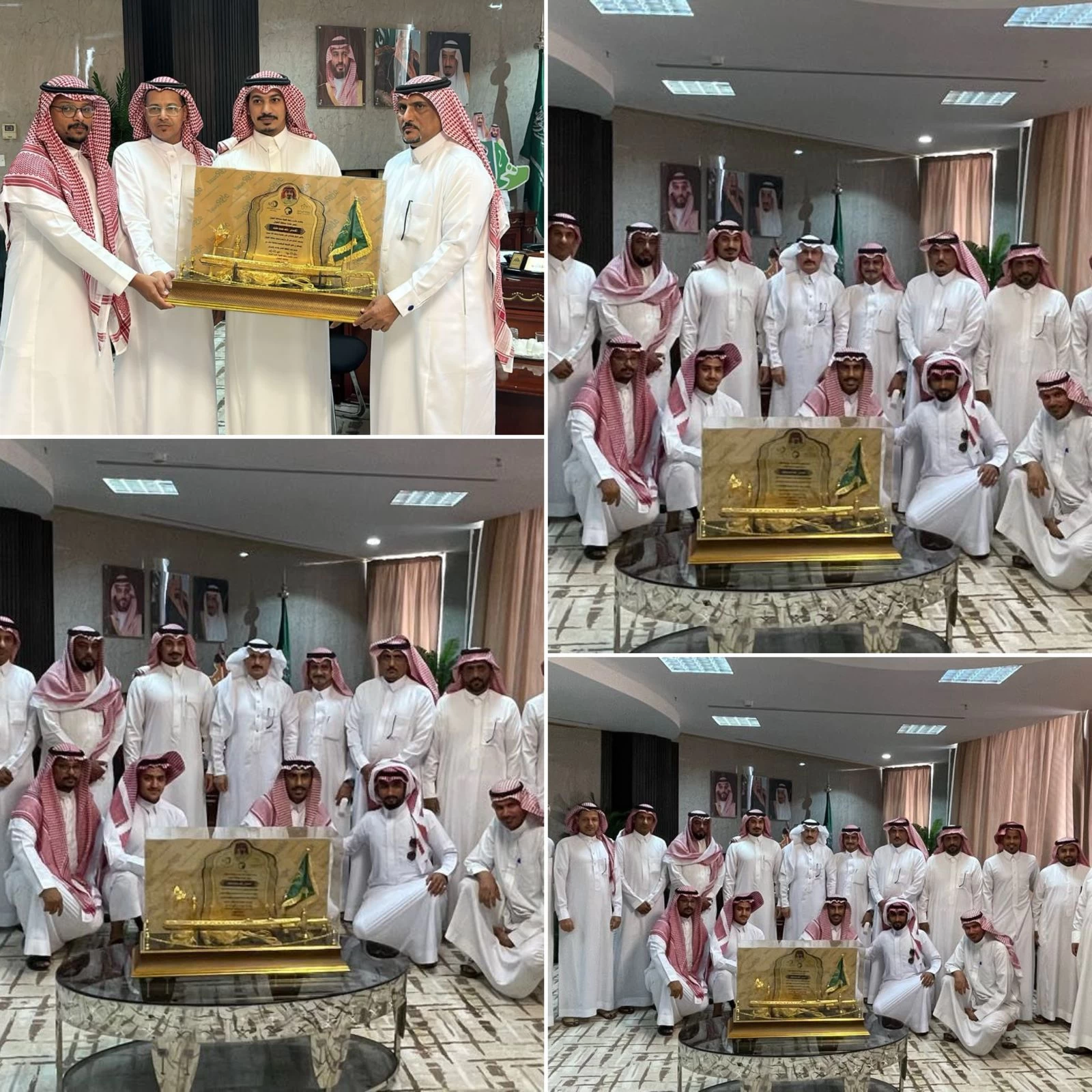 رئيس بلدية الطوال يستقبل رئيس مكتب رابطة الهواة بالطوال