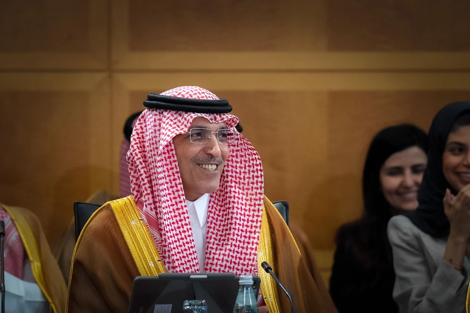 معالي وزير المالية يختتم مشاركته في اليوم الأول من أعمال اجتماعات الربيع 2024م