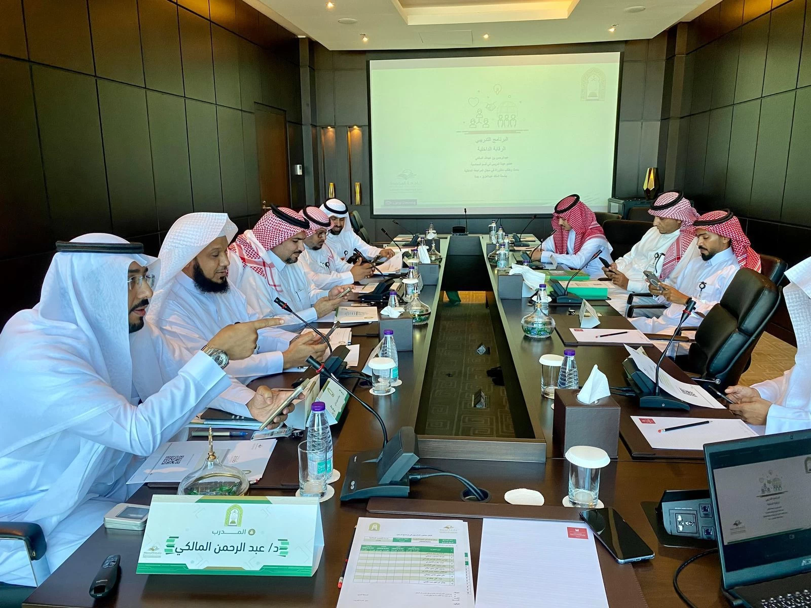 الشؤون الإسلامية في جازان تقيم دورة تدريبية في المراقبة الداخلية 