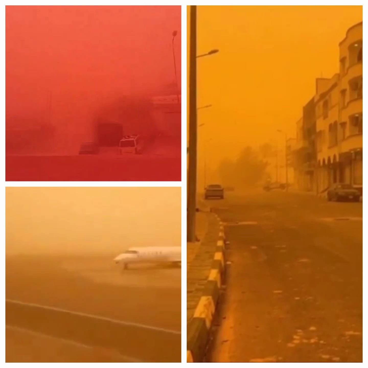 عاصفة ترابية تضرب شرقي ليبيا 