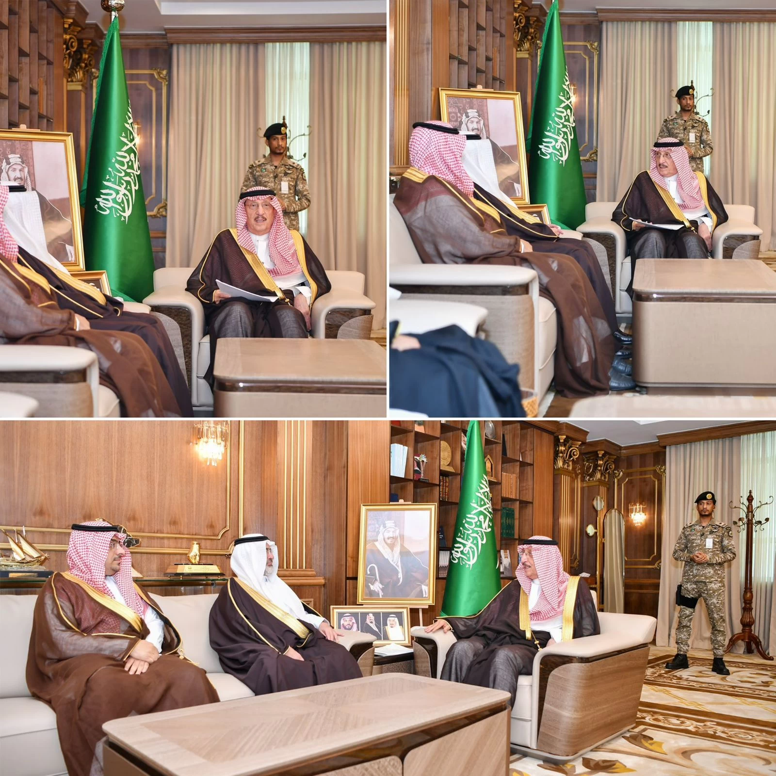 سمو أمير منطقة جازان يستقبل وكيل وزارة البيئة والمياه والزارعة للزراعة