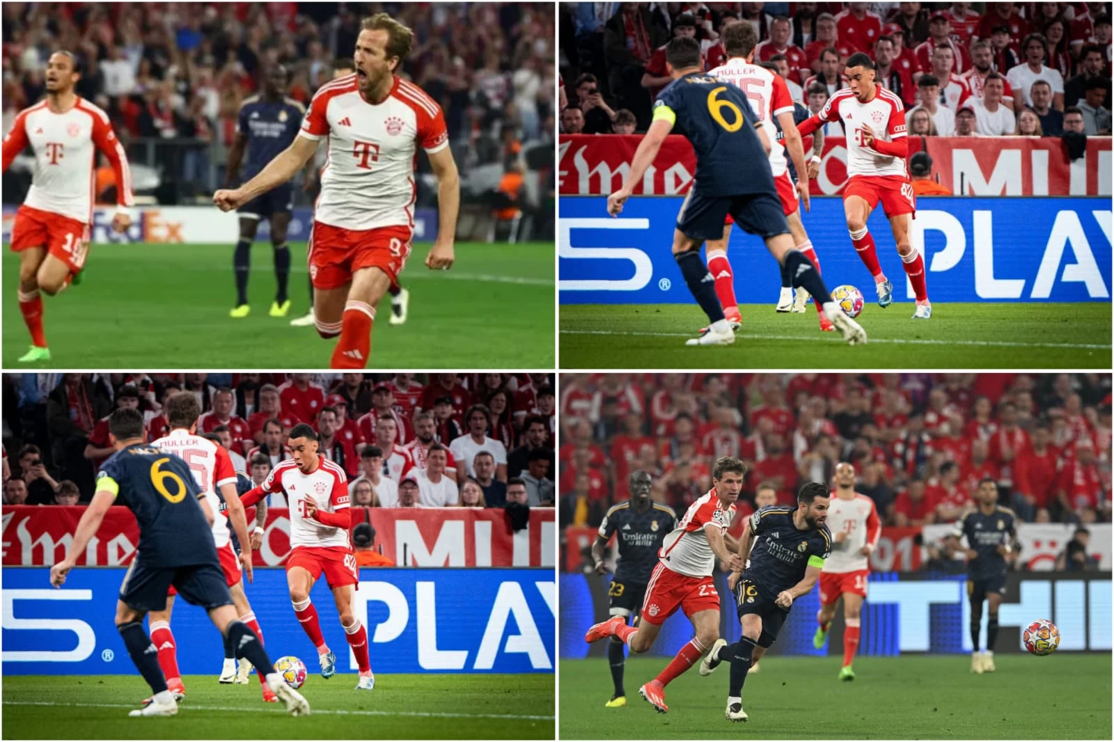 ثنائية فينيسيوس تمنح الريال التعادل مع بايرن ميونخ في ملعب أليانز أرينا