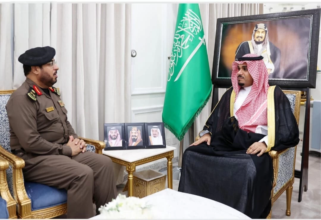 الأمير تركي بن هذلول يلتقي مدير شرطة منطقة نجران 