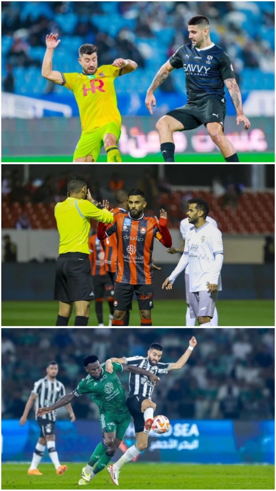 الهلال ينتظر الحسم أمام الحزم ولقاء متكافئ بين الرائد والطائي وكلاسيكو مثير بين الشباب والأهلي 