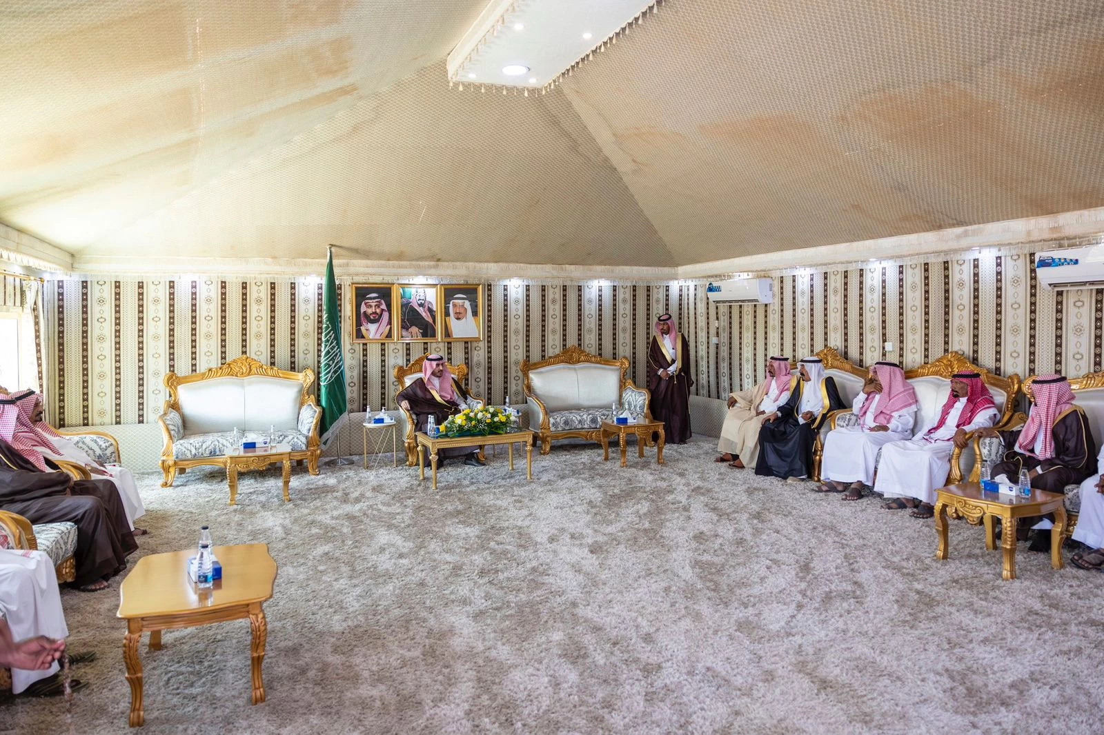 أمير منطقة الجوف يزور مركزي أصفان والشقيق التابعين لمحافظة دومة الجندل