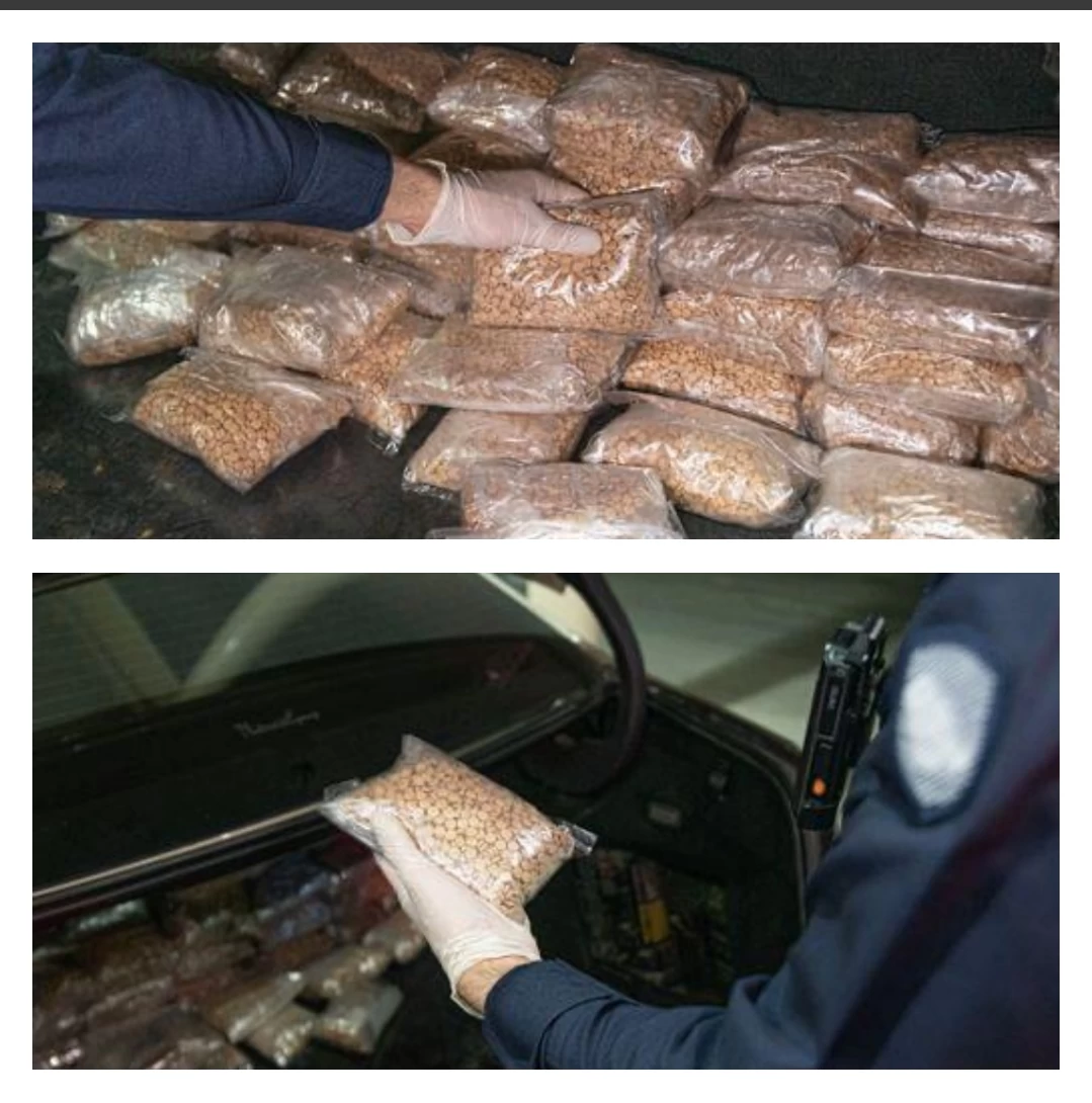 الزكاة والضريبة والجمارك" في منفذ البطحاء تُحبط محاولة تهريب أكثر من 183 ألف حبة "كبتاجون" 