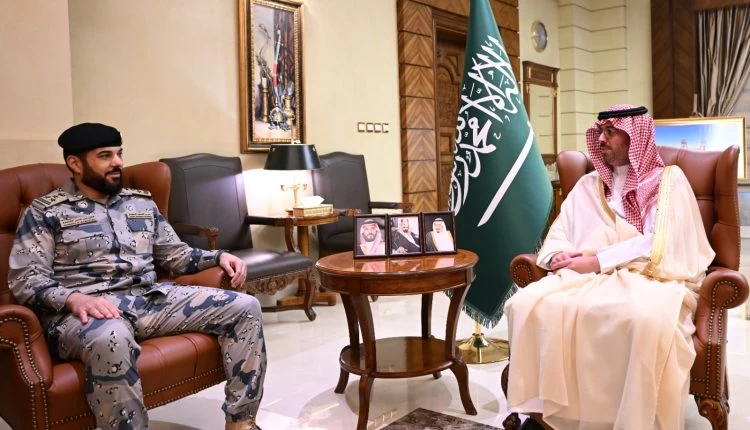 الأمير سعود بن جلوي يستقبل قائد قطاع حرس الحدود بجدة المكلّف