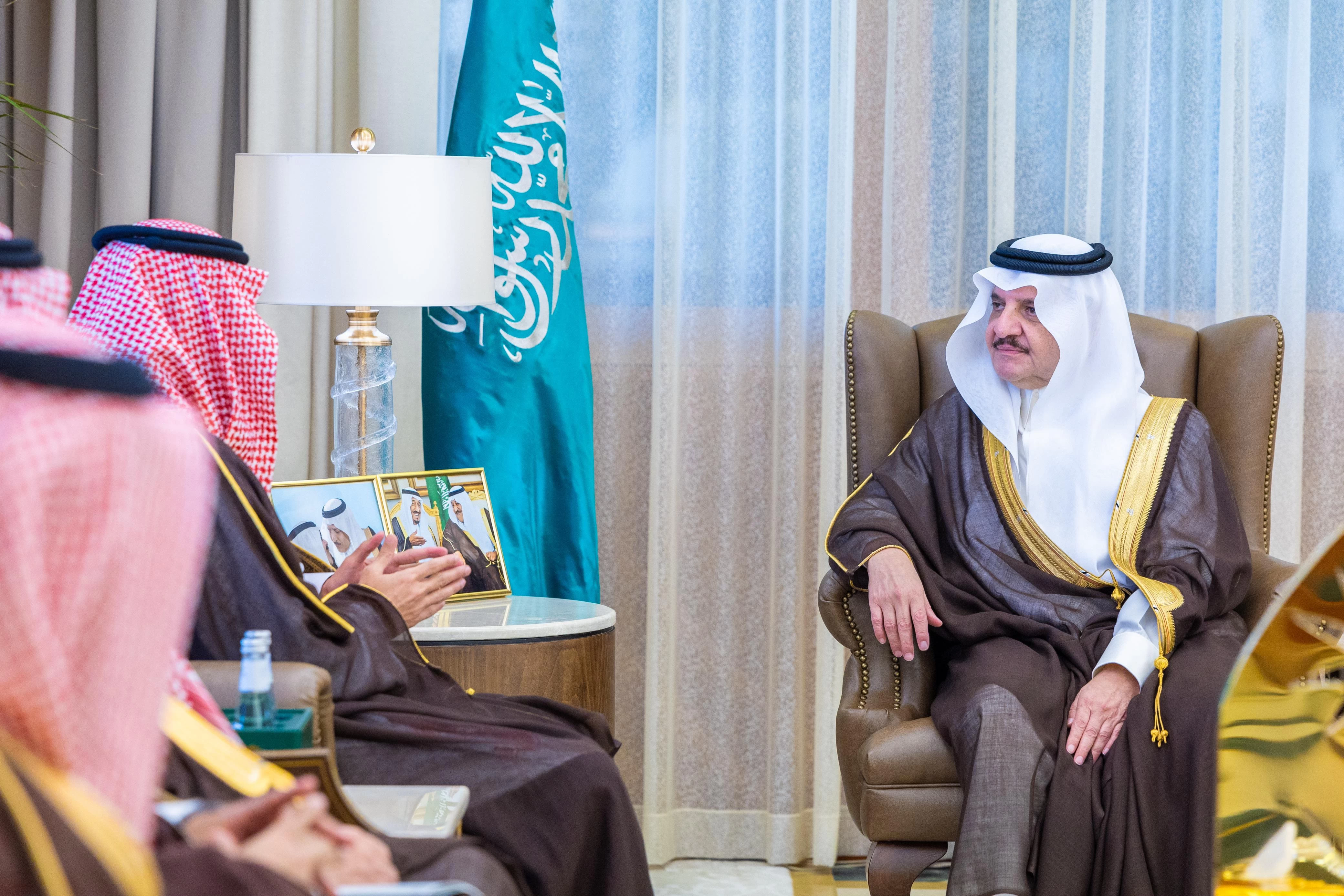 أمير الشرقية يستقبل مدير عام صندوق الموارد البشرية "هدف"