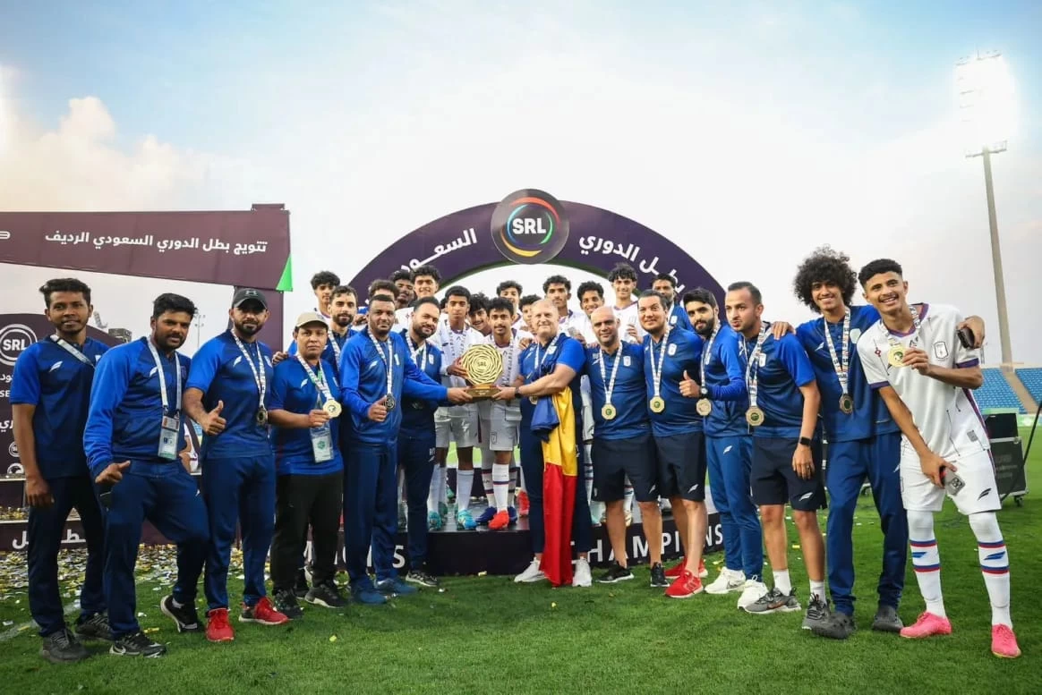 نادي أبها يتوج بكأس الدوري الرديف