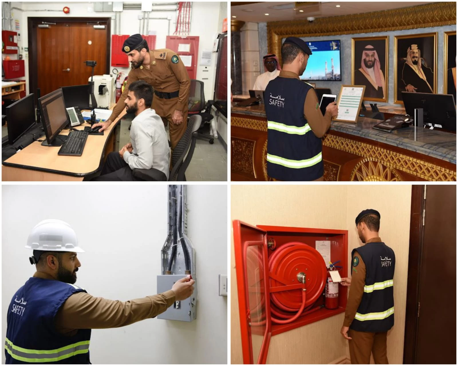 الدفاع المدني يواصل أعمال الإشراف الوقائي في العاصمة المقدسة والمنطقة المركزية