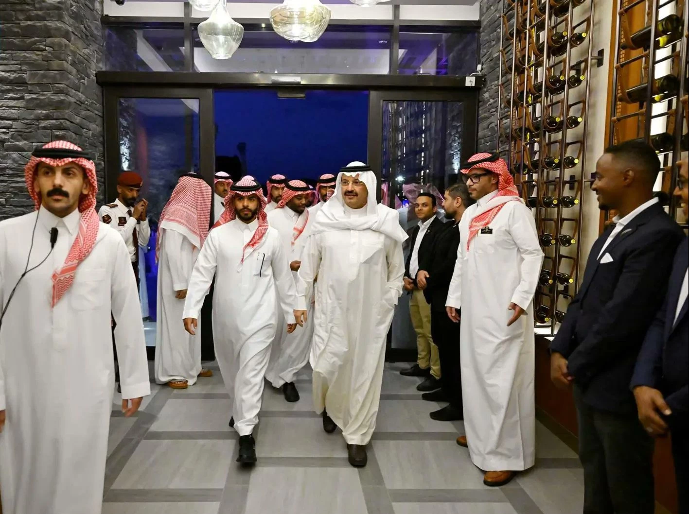 الأمير تركي بن طلال يفتتح مشروع " قرية السماء " في أبها