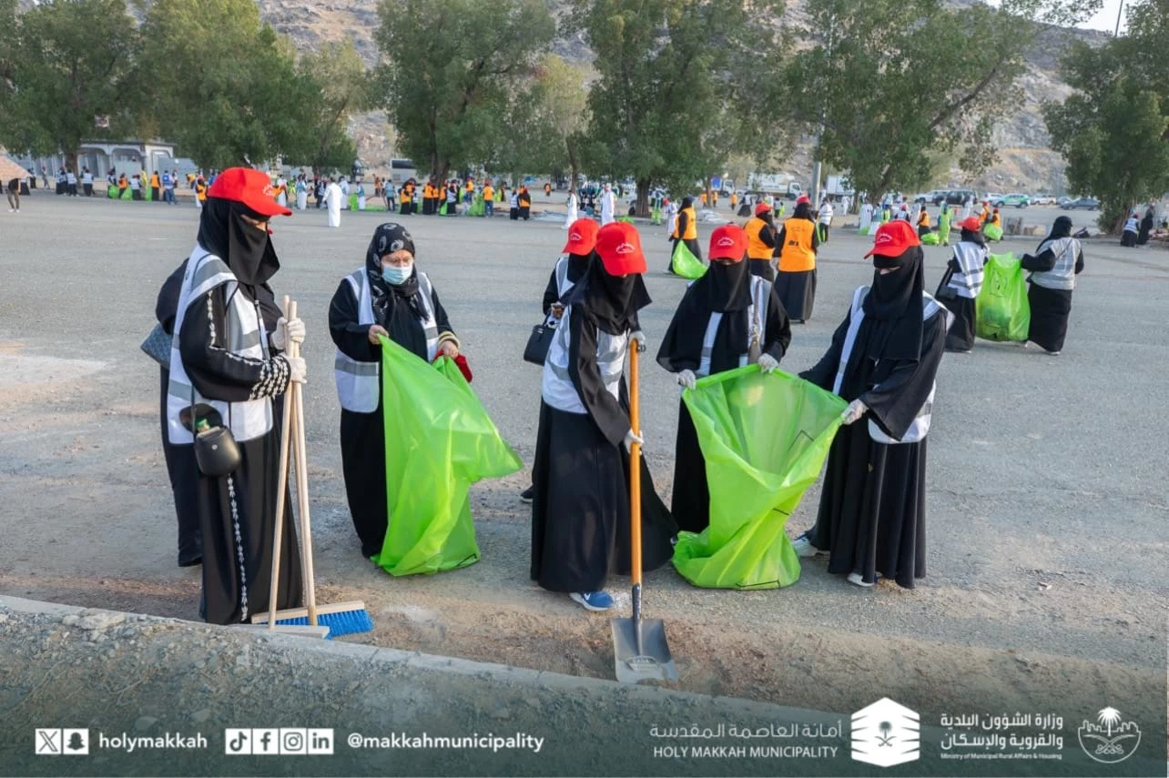 ‎أمين العاصمة المقدسة يدشن مبادرة (وطهر بيتي) بمشاركة أكثر من 1000 متطوع