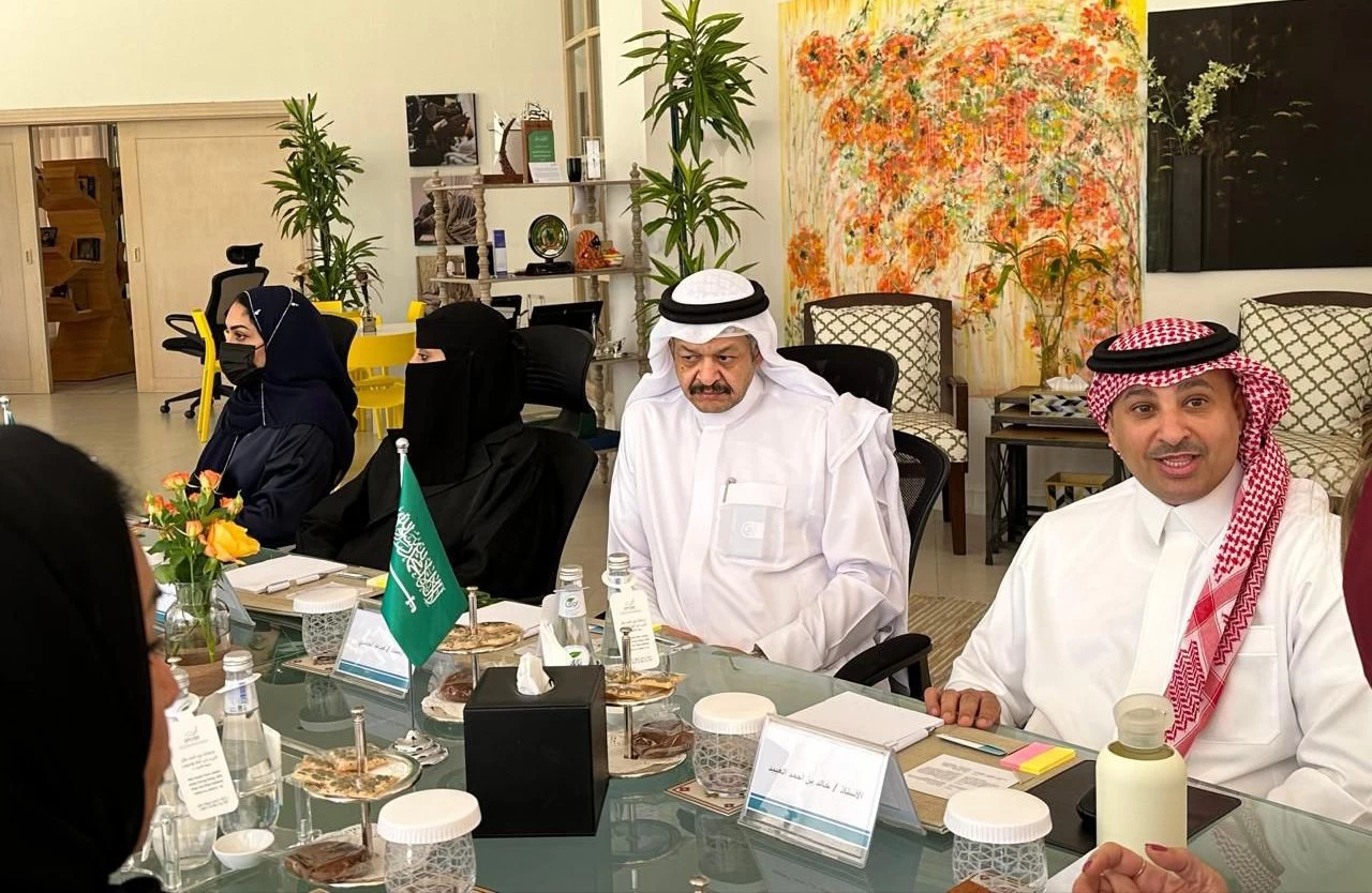 مجلس " أبصر" يبحث سبل التعاون مع جمعية طويق لصناعة الكوادر البشرية 