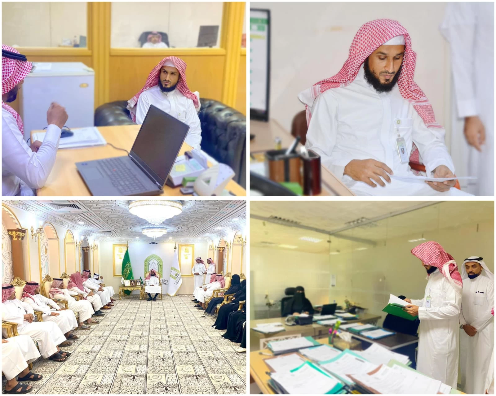 مدير عام الشؤون الإسلامية بجازان يتفقد إدارات وأقسام فرع الوزارة