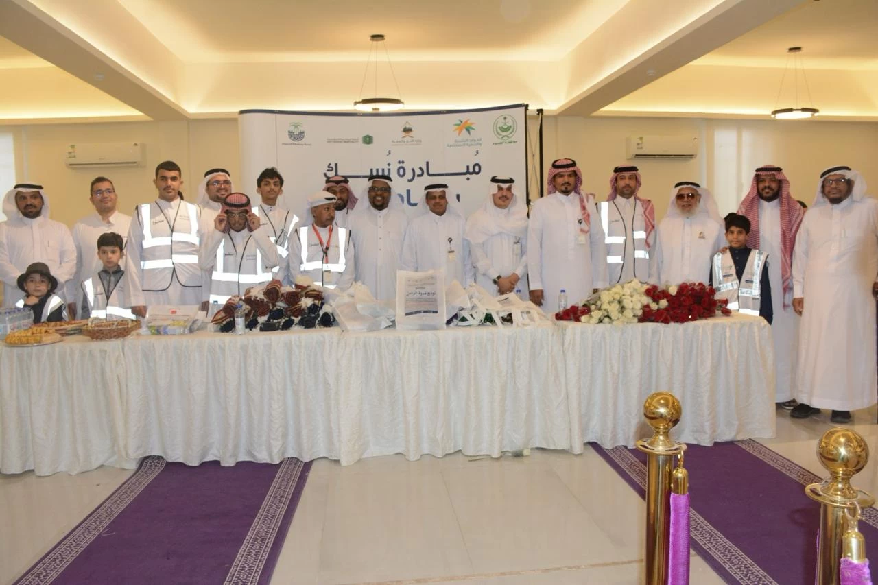 "الموارد البشريّة تودَّعَ ضيوف الرحمن من خلال مبادرة نسك 